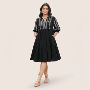 NWT BloomChic Black and White Dress